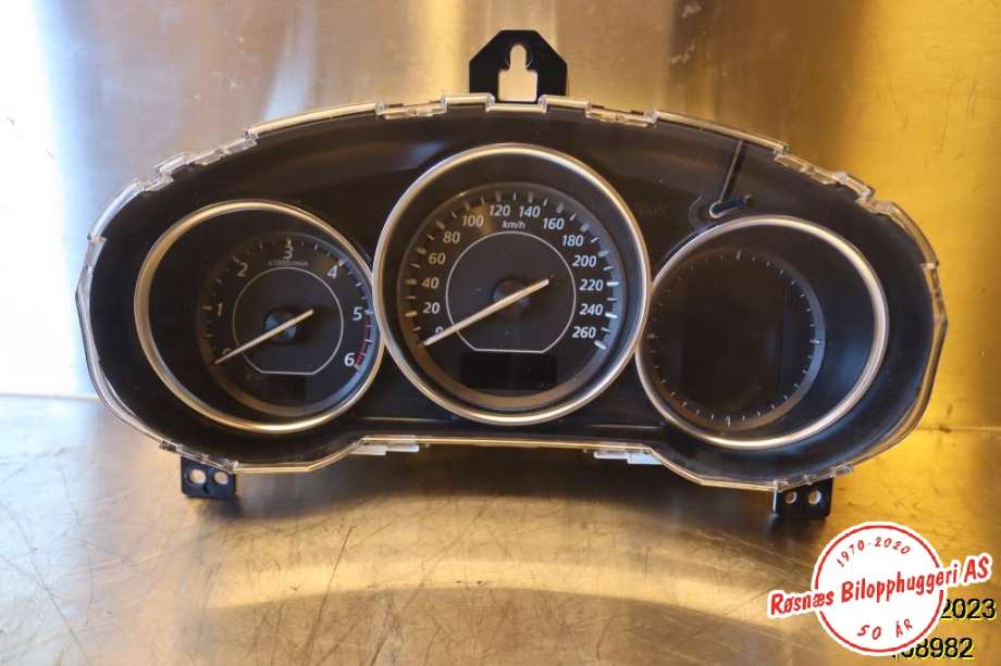 Speedometer til Mazda 6, 2013-2015 (Type III, Fase 1)  (MAZDA|)