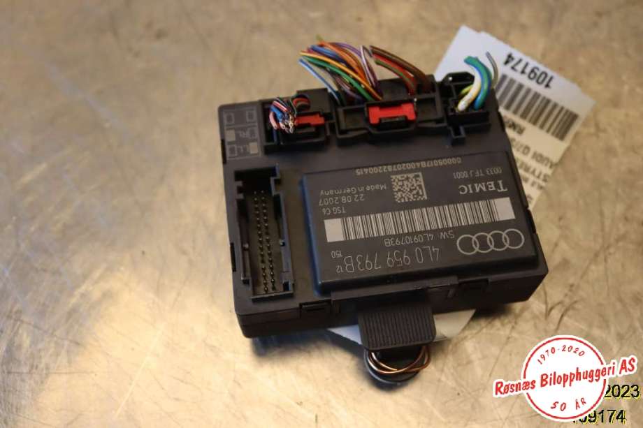 Styreenhet diverse til Audi Q7, 2006-2010 (Type I, Fase 1) (AUDI|4L0 959 793B)