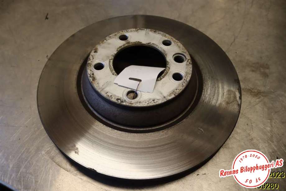 Bremseskive foran til Audi Q7, 2006-2010 (Type I, Fase 1) (AUDI|7L8 615 302)