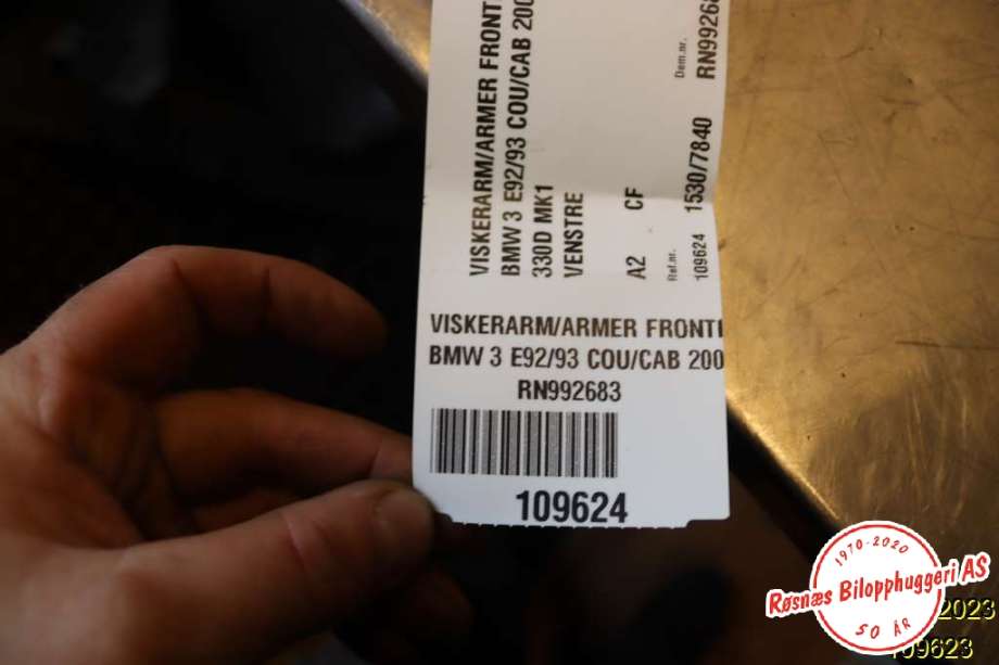 Viskerarmer frontrute til BMW 3-Serie 2005-2011 (E90/E91/E92/E93) (E90/E91/E92/E93) (BMW|)