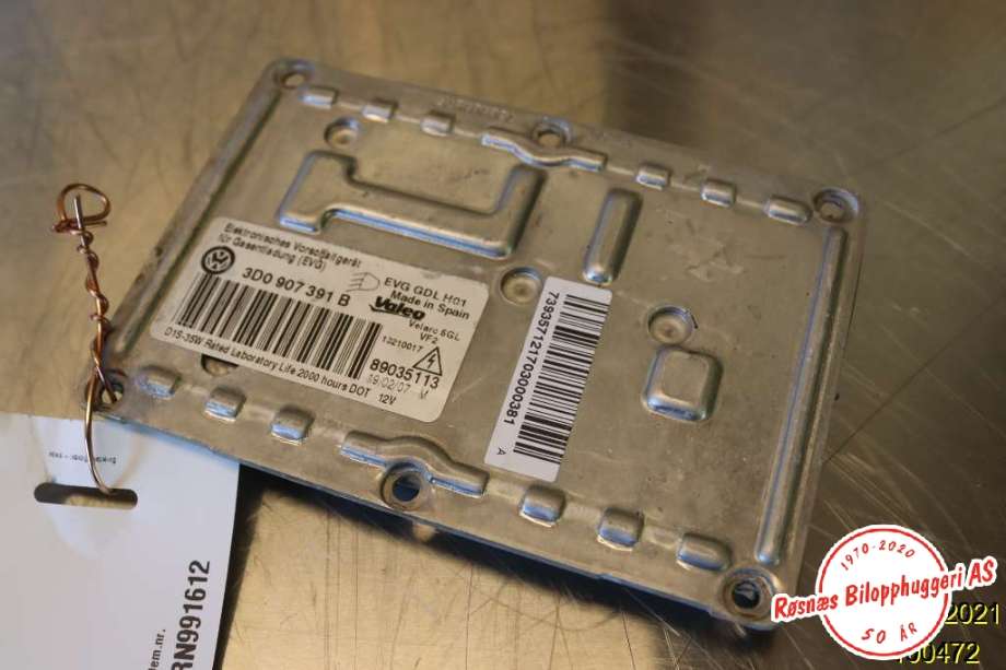Styreenhet xenon/ballast til VW Passat 2005-2010 (B6) (B6) (VOLKSWAGEN|3C0941608B|)