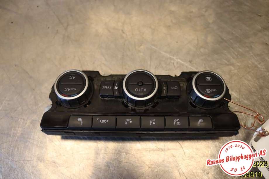 Varmeapparat betjening til VW Passat, 2011-2015 (B7) (B7) (VOLKSWAGEN|)