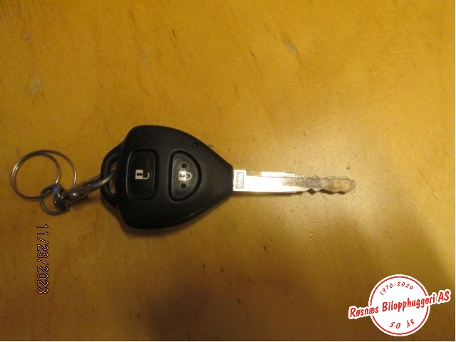 Nøkkel til Toyota Auris 2007-2010 (Type I, Fase 1)  (TOYOTA|)