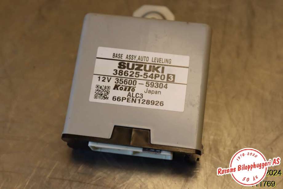Styreenhet diverse til Suzuki Vitara 2015-->> (Type IV) (SUZUKI|38625-54P03|)