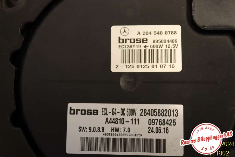 Aircondition radiator til Mercedes B-Klasse 2011-2018 (W246) (W246) (MERCEDES|A 204 906 68 02|)