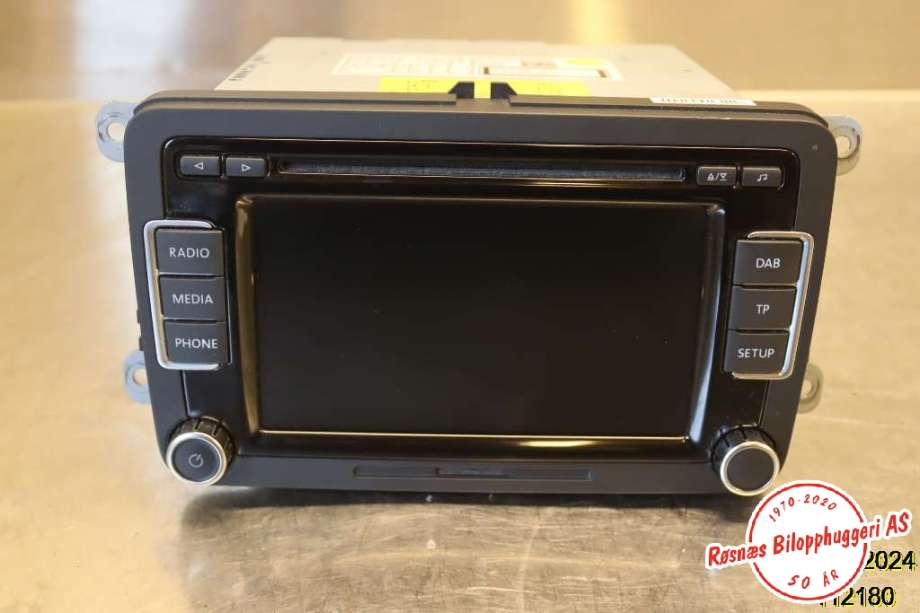 Bilstereo til VW Passat, 2011-2015 (B7) (B7) (VOLKSWAGEN|3C8 035 195 H)