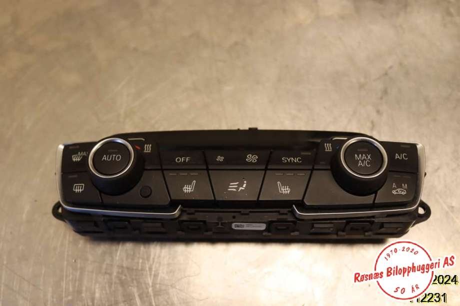 Varmeapparat betjening til BMW 2-Serie, 2014-2021 (F22/F23) (F22/F23) (BMW|64 11 9 371 460)