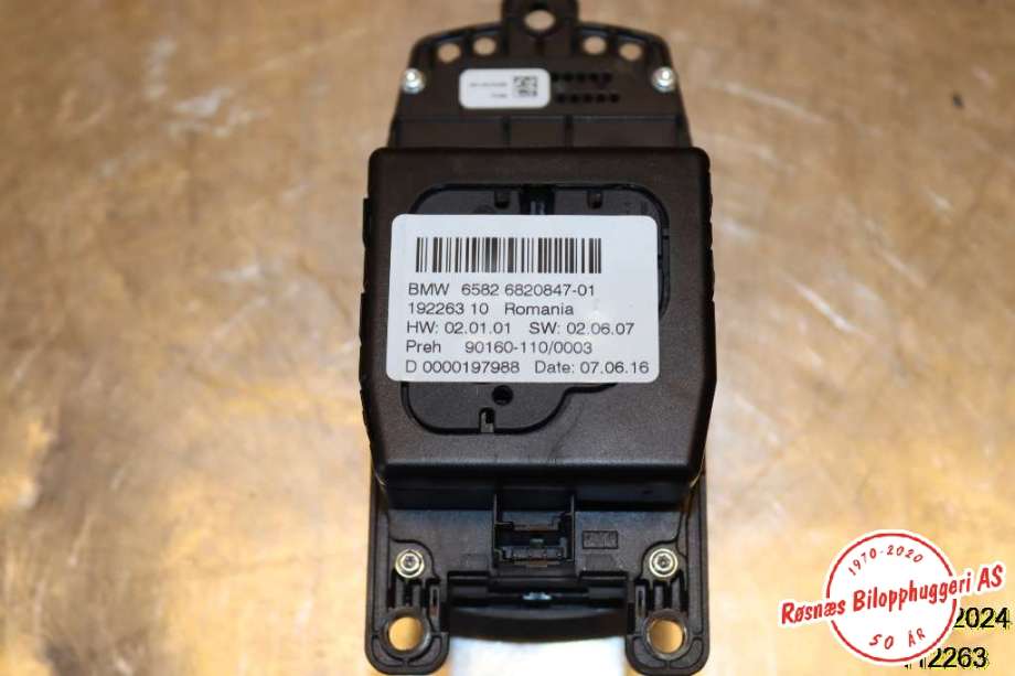 Bilstereo diverse til BMW 2-Serie 2014-2021 (F22/F23) (F22/F23) (BMW|65 82 9 866 968|)