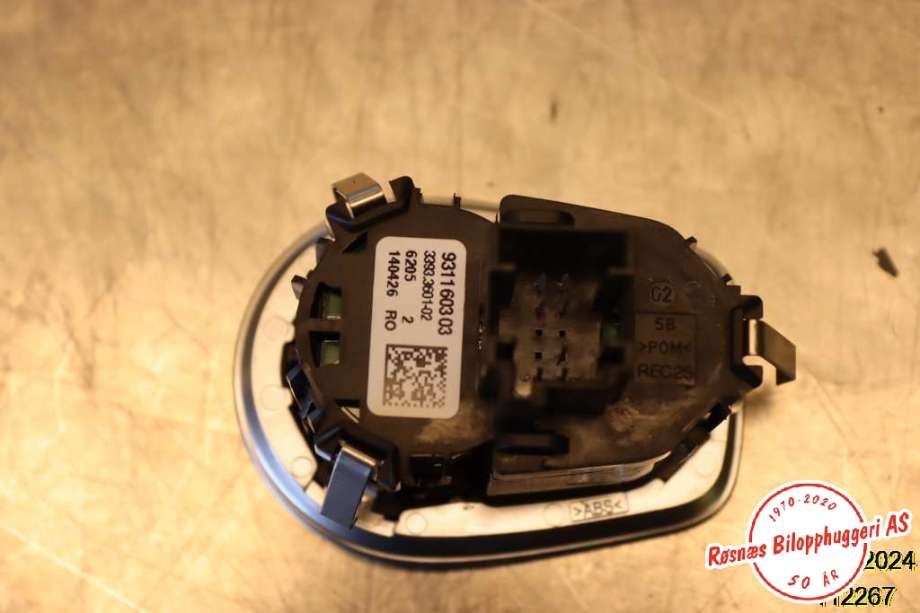 Bryter start/stopp til BMW 2-Serie 2014-2021 (F22/F23) (F22/F23) (BMW|61 31 9 311 603|)