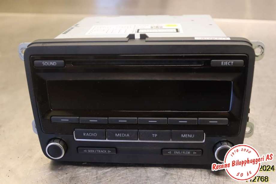 Bilstereo til VW Tiguan, 2011-2016 (Type I, Fase 2)  (VOLKSWAGEN|5M0 035 186 L)