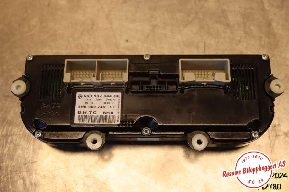 Varmeapparat betjening til VW Tiguan 2011-2016 (Type I, Fase 2)  (VOLKSWAGEN|5K0 907 044 GK|)