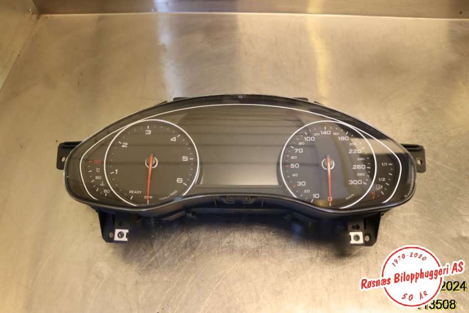 Speedometer til Audi A6, 2014-2018 (Type IV, Fase 2) (C7) (C7) (AUDI|4G8 920 935 A)