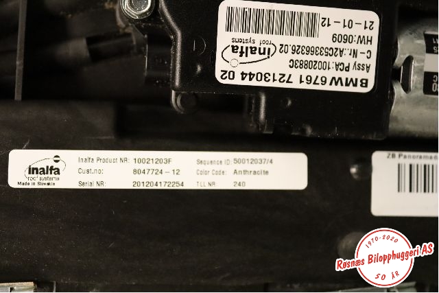 Takluke til BMW X1 2009-2015 (E84) (E84) (BMW|54102993898|)