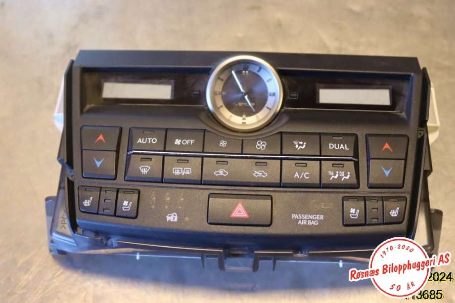 Varmeapparat betjening til Lexus NX 2014-2021 (Type I) (AZ10) (AZ10) (LEXUS|55900-78051|)