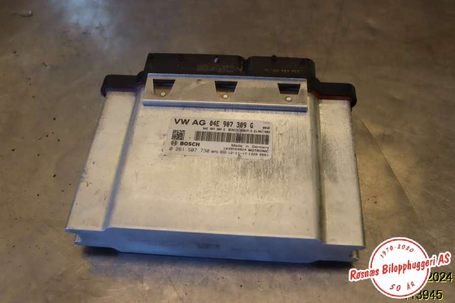 Styreenhet motor til VW Golf VII, 2012-2017 (Fase 1)  (VOLKSWAGEN|04E907309G)