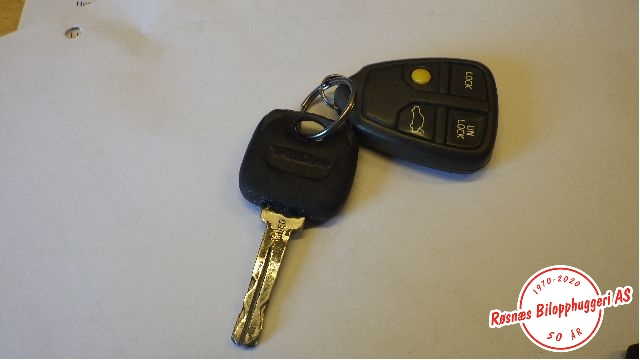 Nøkkel til Volvo V70 2000-2004 (Type II, Fase 1) (VOLVO|)