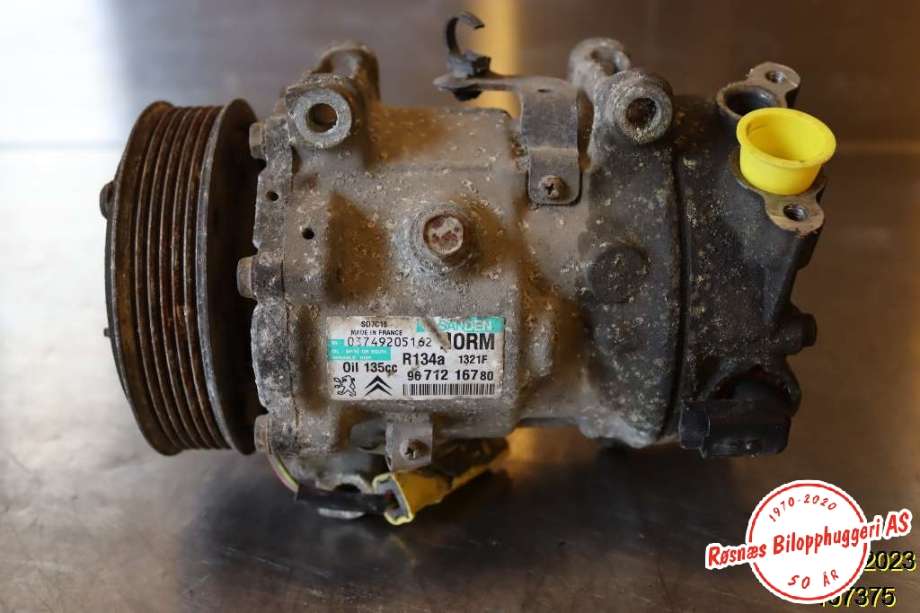 Aircondition kompressor til Peugeot 508 2011-2014 (Type I, Fase 1)  (PEUGEOT|)