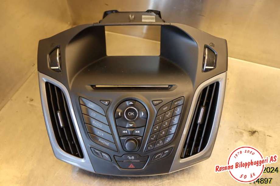 Bilstereo diverse til Ford Focus, 2011-2014 (Type III, Fase 1)  (FORD|AM5T18K811CE)