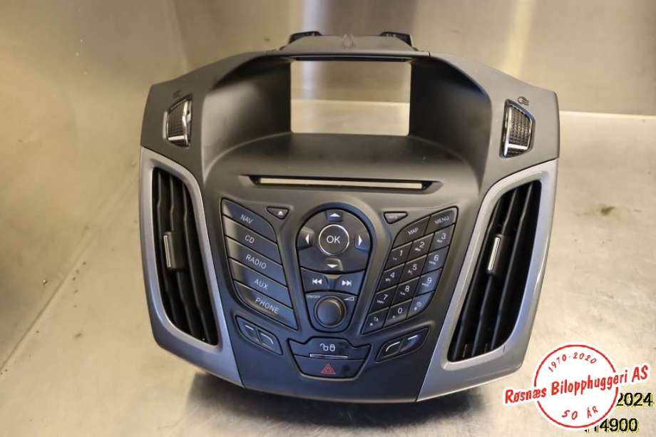 Bilstereo diverse til Ford Focus, 2011-2014 (Type III, Fase 1)  (FORD|AM5T18K811CE)