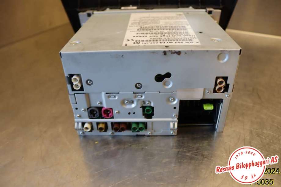 Bilstereo til Mercedes C-Klasse 2011-2014 (Fase 2) (W204) (W204) (MERCEDES|A 204 900 60 09|)