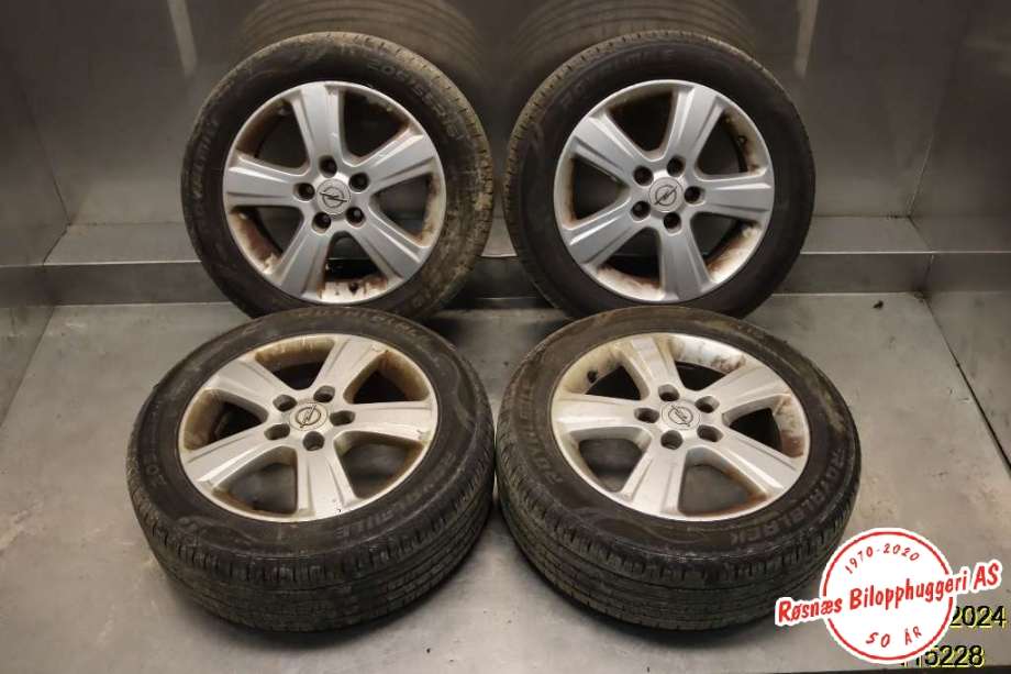 Hjulsett aluminium sommer til Opel Zafira A 1999-2005  (OPEL|)