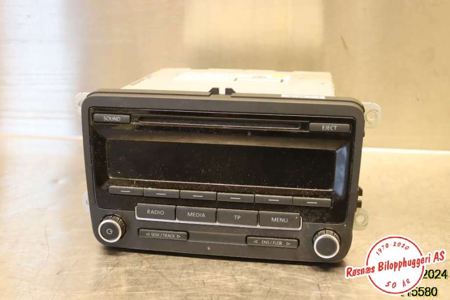 Bilstereo til VW Polo, 2009-2014 (Type V, Fase 1)  (VOLKSWAGEN|5M0 035 186 K)