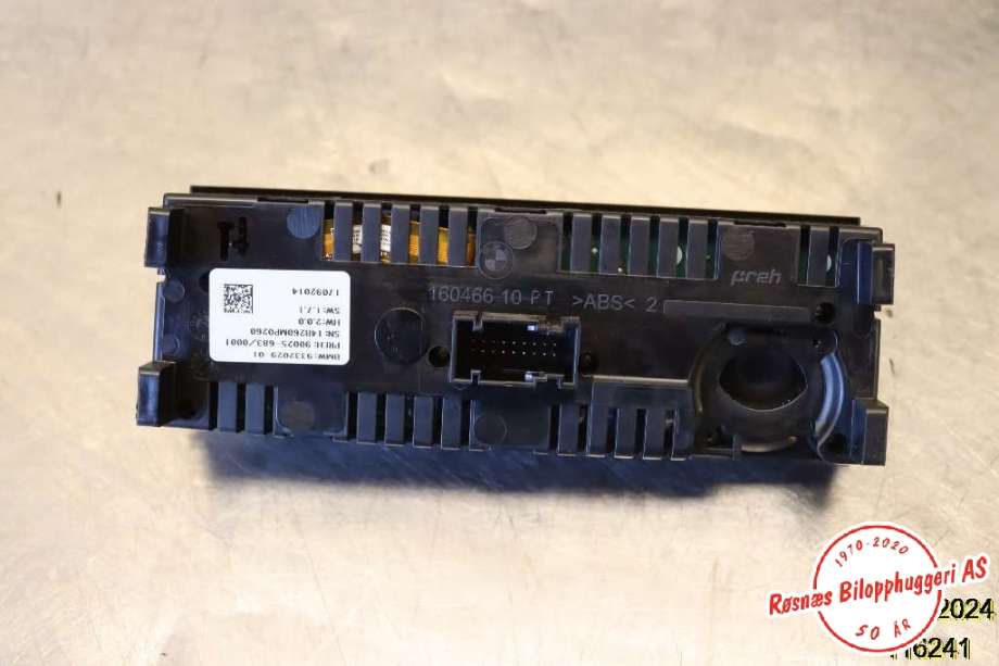 Varmeapparat betjening til BMW X5 2013-2018 (F15) (F15) (BMW|64 11 9 332 029|)