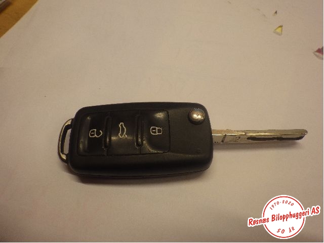 Nøkkel til VW Caddy 2010-2015 (Type III, Fase 2) (VOLKSWAGEN|)
