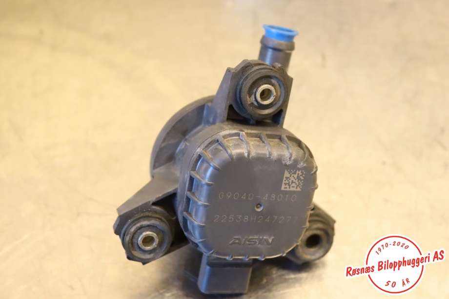 Vannpumpe til Toyota RAV4 2016-2019 (Type IV, Fase 2)  (TOYOTA|G9040-48010|)