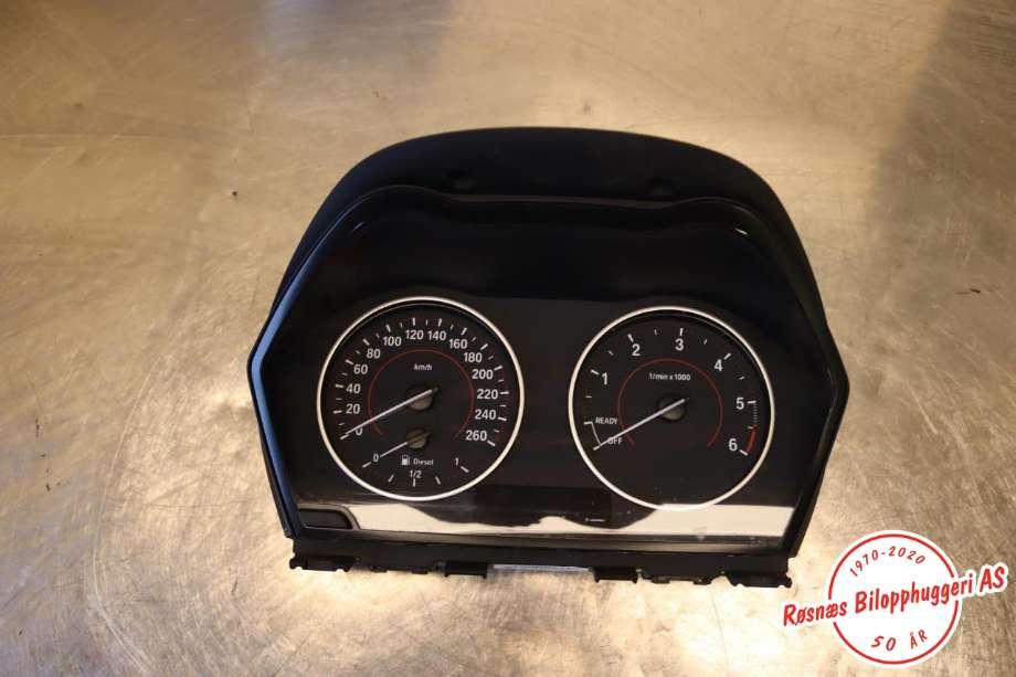 Speedometer til BMW 1-Serie, 2011-2015 (Fase 1) (F20/F21) (F20/F21) (BMW|62109287467)