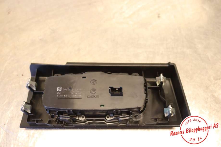 Bryter lys til BMW 1-Serie 2011-2015 (Fase 1) (F20/F21) (F20/F21) (BMW|61 31 9 265 303|)