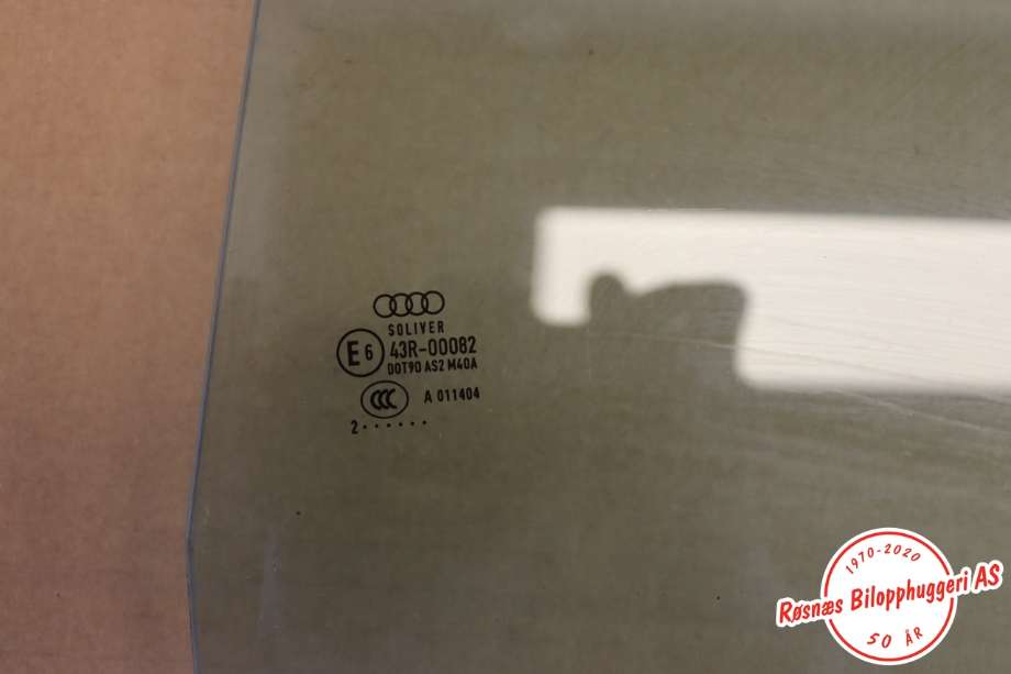 Siderute venstre bak til Audi A6 2011-2014 (Type IV, Fase 1) (C7) (C7) (AUDI|)