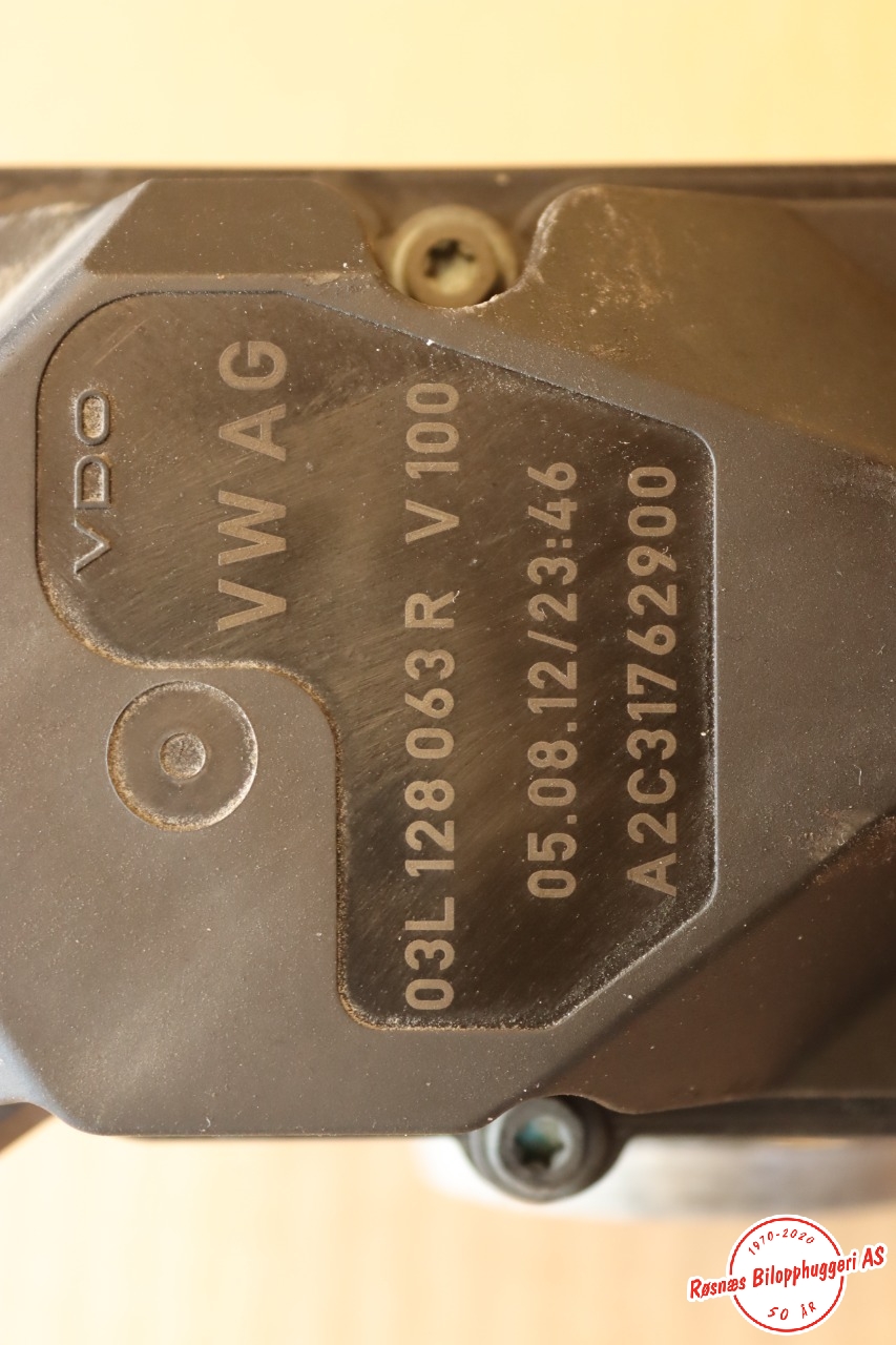 Spjeldhus til Audi A6 2011-2014 (Type IV, Fase 1) (C7) (C7) (AUDI||03L128063R)
