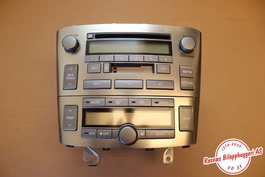 Bilstereo til Toyota Avensis, 2003-2008 (Type II) (TOYOTA|)