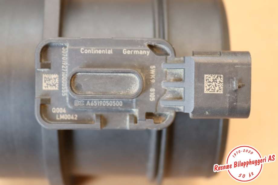 Luftmengde/luftmassemåler til Mercedes Vito 2014-->> (W447) (W447) (MERCEDES||A6519050500)