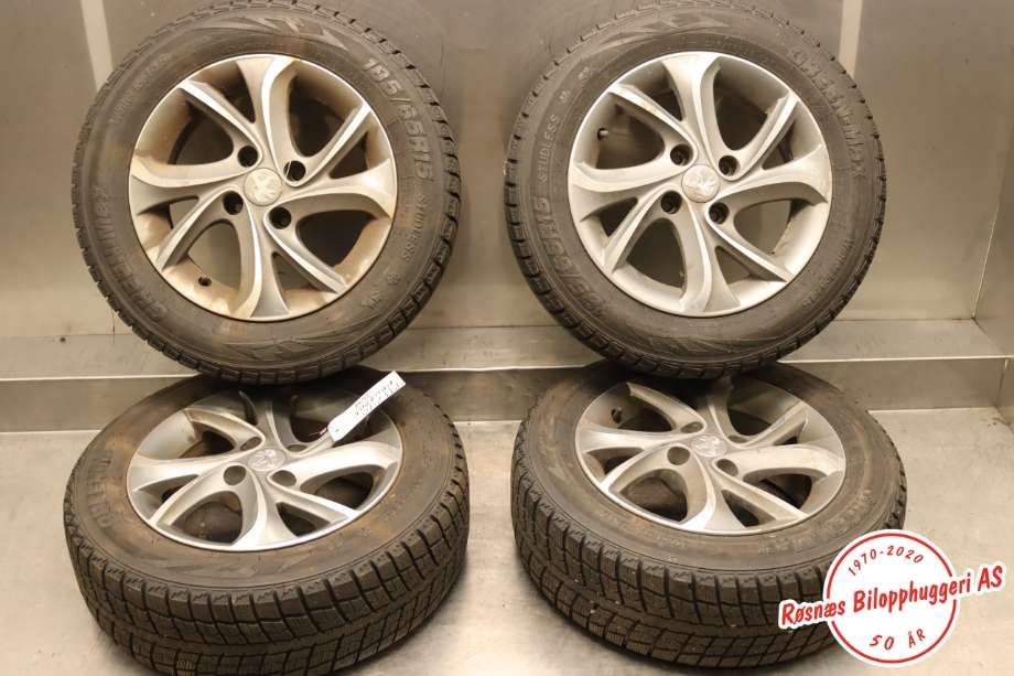 Felgsett aluminium til Peugeot 208, 2012-2019 (Type I) (PEUGEOT|)