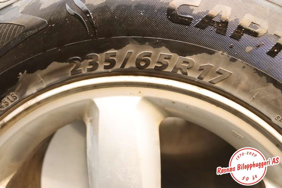 Felgsett aluminium til Hyundai Santa Fe 2006-2009 (Type II, Fase 1) (HYUNDAI|)