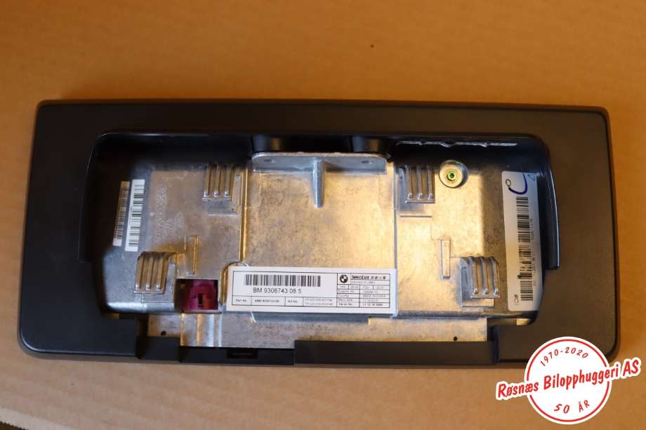 Instrument kjørecomputer til BMW i3 2013-2022  (BMW||9306743085)