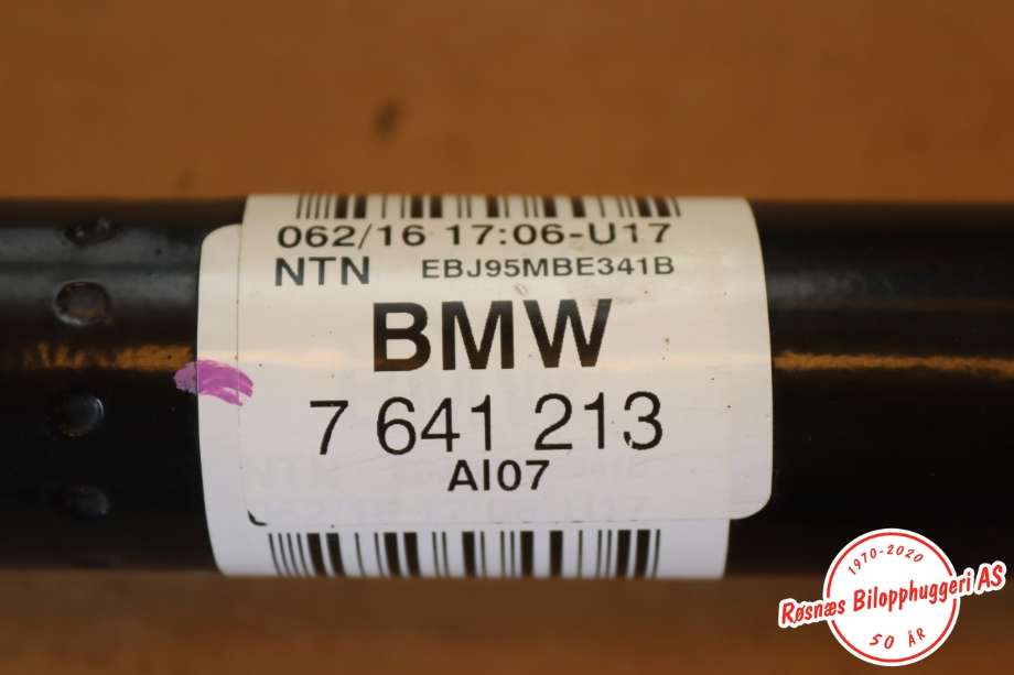 Drivaksel venstre bak, elbil til BMW i3 2013-2022  (BMW||7641213)