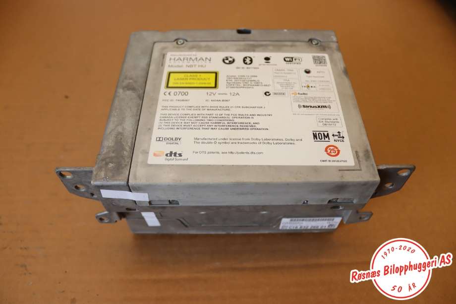 Bilstereo til BMW i3 2013-2022 (BMW||65 12 6 826 786)