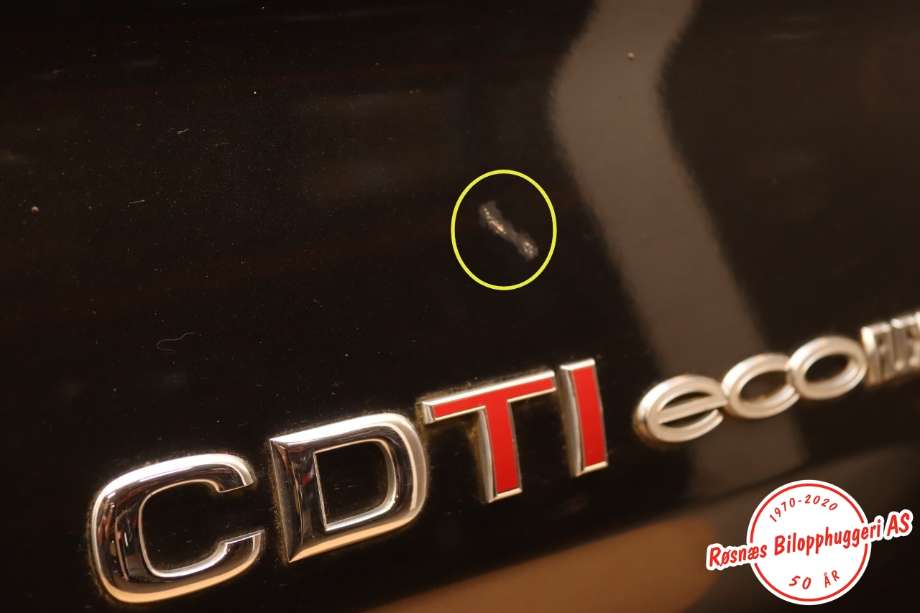 Dør høyre bak varebil til Opel Vivaro A 2006-2014 (OPEL|93160036|)