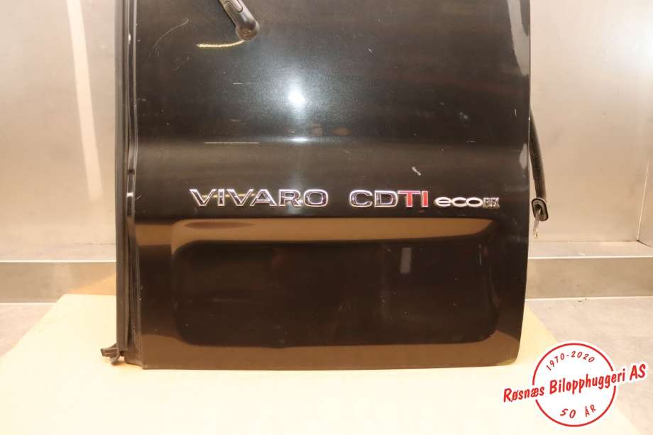 Dør høyre bak varebil til Opel Vivaro A 2006-2014 (OPEL|93160036|)