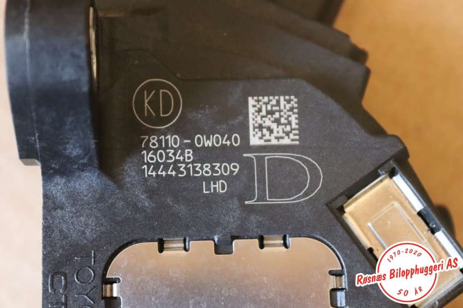 Pedal gass til Toyota RAV4 2016-2019 (Type IV, Fase 2)  (TOYOTA||78110-0W040)