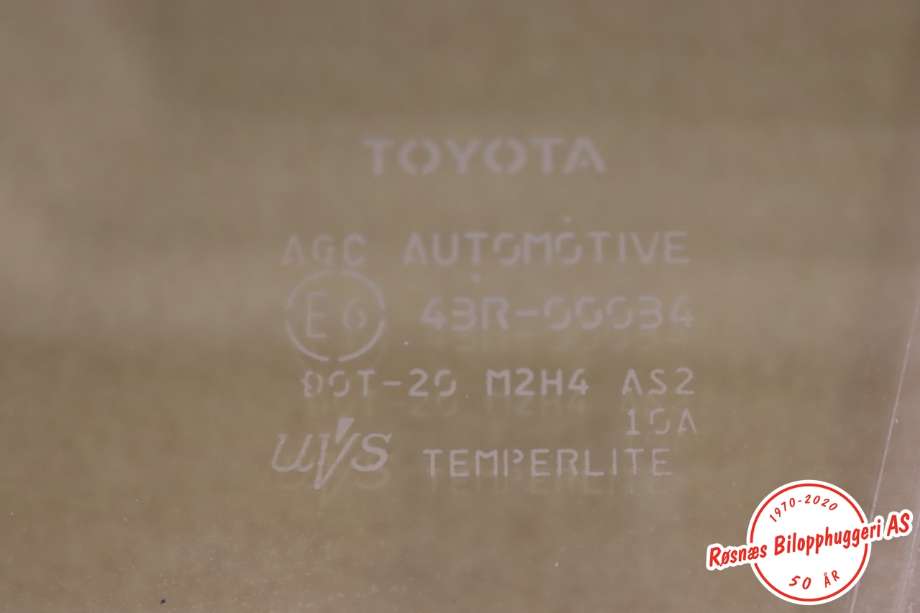 Siderute venstre foran til Toyota RAV4 2016-2019 (Type IV, Fase 2)  (TOYOTA||43R-00034)