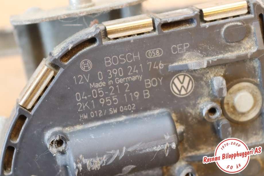 Viskermotor frontrute til VW Caddy 2004-2010 (Type III, Fase 1) (VOLKSWAGEN||2K1955119B)