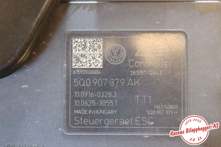 ABS sentral til VW e-Golf 2014-2017 (Fase 1)  (VOLKSWAGEN||5Q0614517AL)