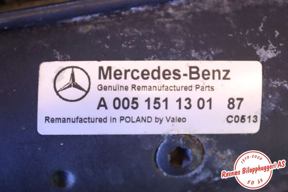 Starter diesel til Mercedes Vito/Viano 2004-2010 (Fase 1) (W639) (W639) (MERCEDES||A0051511301)