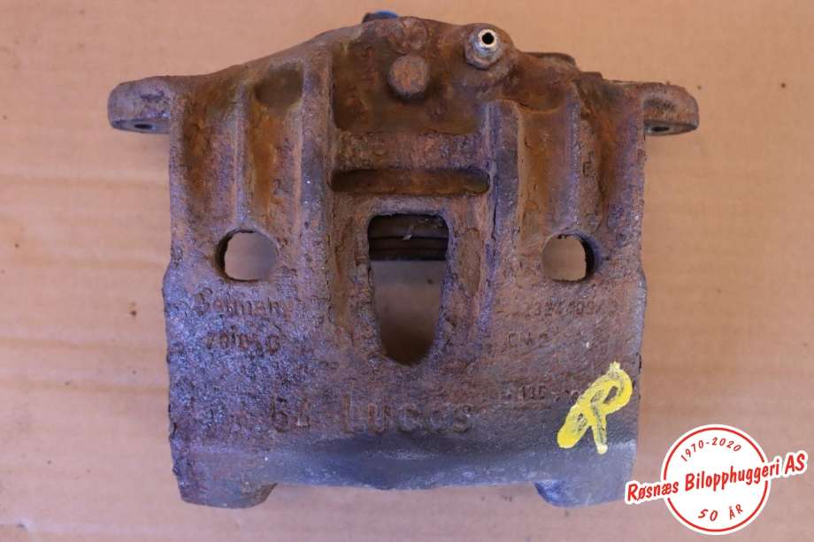 Bremsecaliper venstre foran til VW Transporter / Caravelle 1990-2003 (T4) (T4) (VOLKSWAGEN|701 615 123 X|)