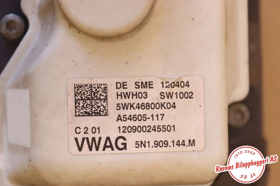 Tannstang elektrisk til Audi Q3 2011-2014 (Type I, Fase 1)  (AUDI||5N1909144M)