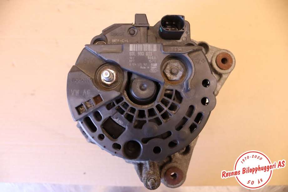 Dynamo til Audi Q3 2011-2014 (Type I, Fase 1)  (AUDI||03L903023)